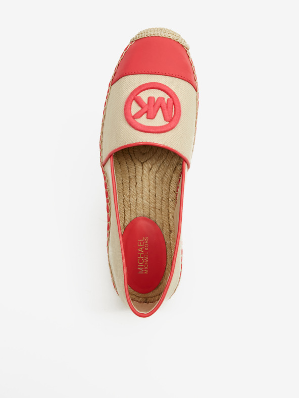 Michael Kors Espadrillas Michael Kors Kendrick rosa e crema da donna