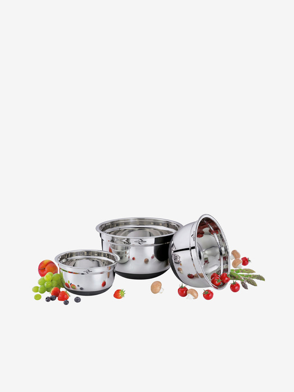 Küchenprofi Set di tre ciotole da cucina con fondo antiscivolo Küchenprofi (3 pezzi)