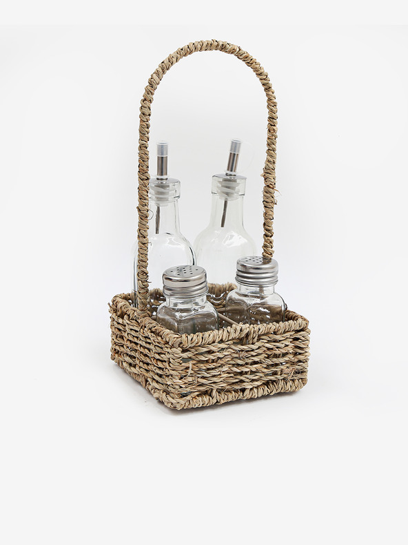 SIFCON Set di aromi in vetro in cestino SIFCON
