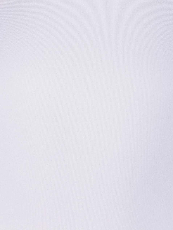 Pieces Canotta donna bianca basic pezzi tinta unita