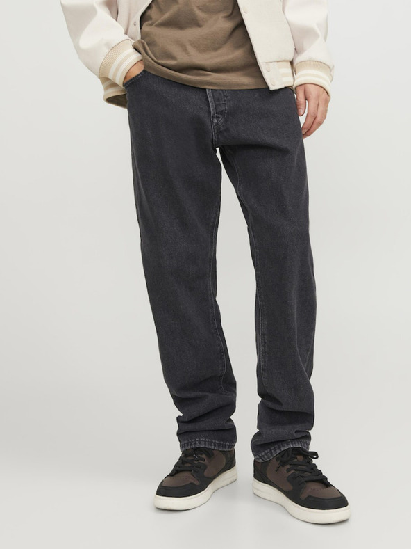 Jack & Jones Jeans straight fit da uomo neri Jack & Jones Chris