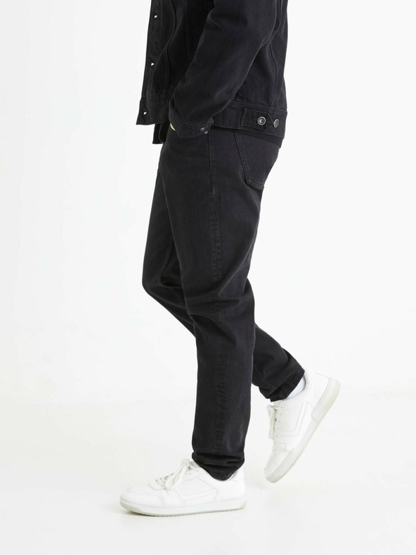 Celio Jeans slim fit da uomo neri Celio C25