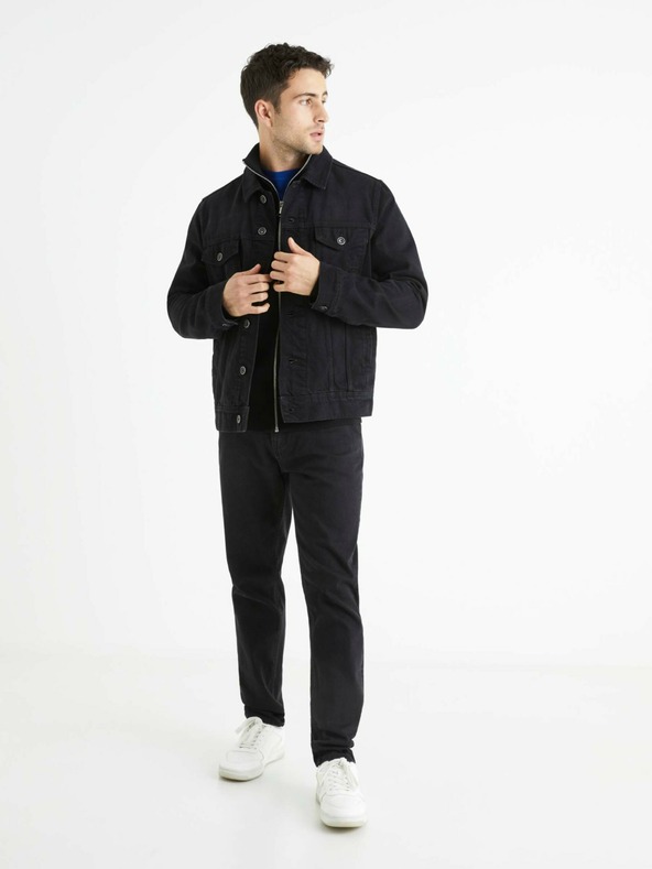 Celio Jeans slim fit da uomo neri Celio C25