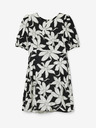 Desigual Abito floreale da donna Desigual Nashville bianco e nero