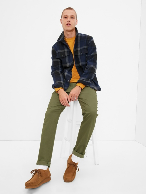 GAP Khaki Slim Fit Pants GapFlex GAP