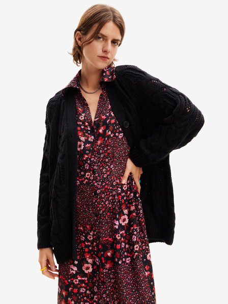 Desigual Cardigan nero da donna Desigual Janis