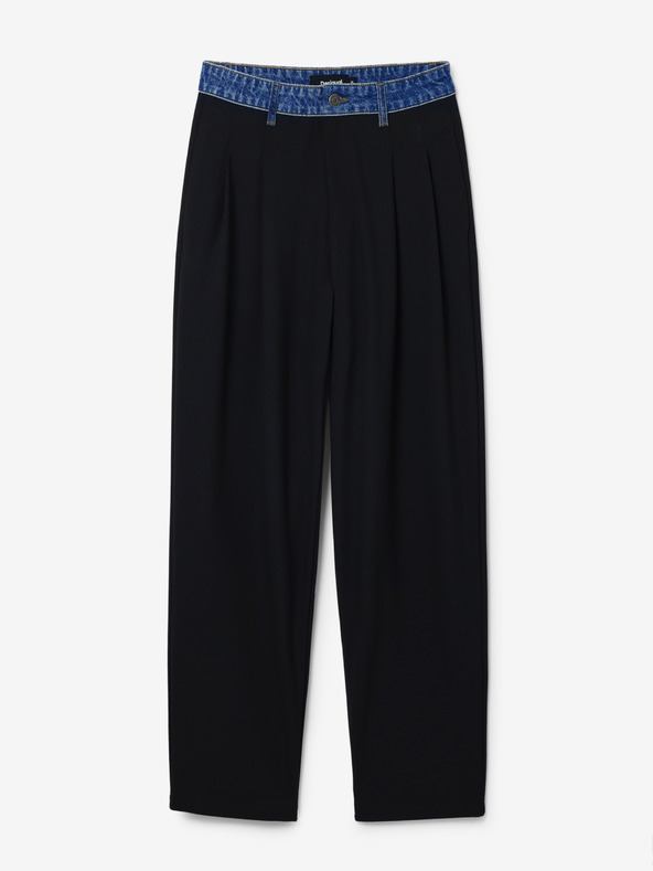 Desigual Pantaloni Desigual Milan neri da donna