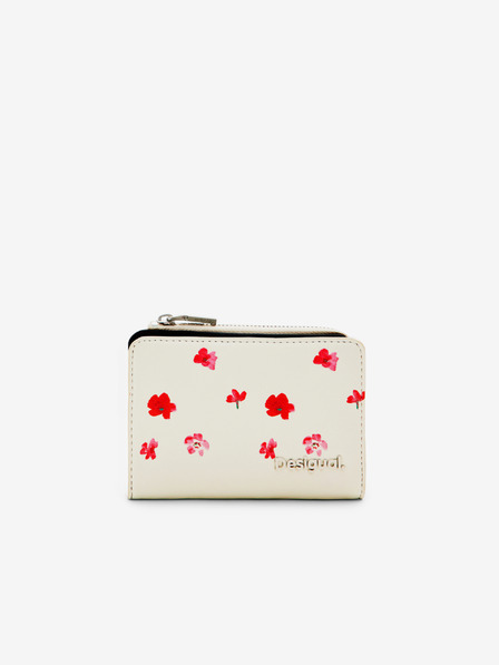 Desigual Portafoglio Cream Donna Floreale Desigual Circa Emma Mini