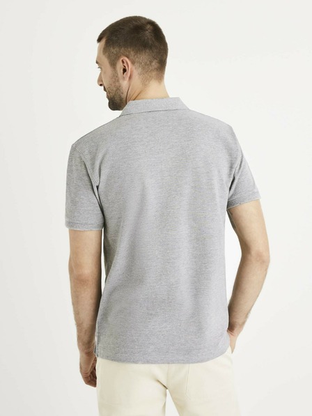 Celio Polo da uomo grigia Celio