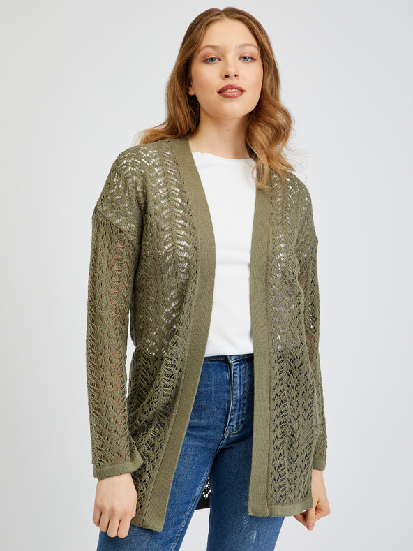 Orsay Cardigan donna kaki ORSAY
