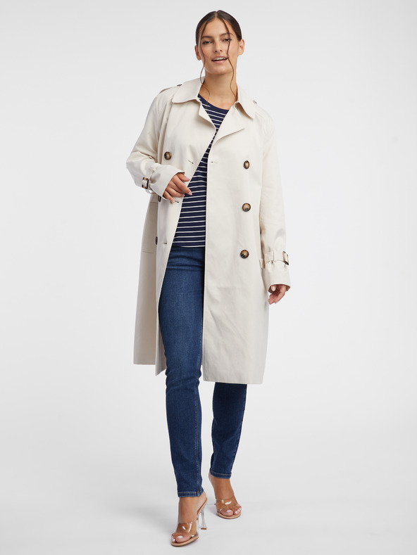 Orsay Trench donna crema ORSAY