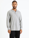 Celio Polo da uomo grigio chiaro Celio Decoml