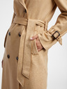 Orsay Trench beige da donna in pelle scamosciata ORSAY