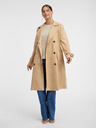 Orsay Trench beige da donna in pelle scamosciata ORSAY