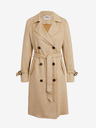Orsay Trench beige da donna in pelle scamosciata ORSAY