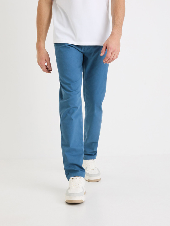 Celio Pantaloni chino da uomo blu Celio Tocharles