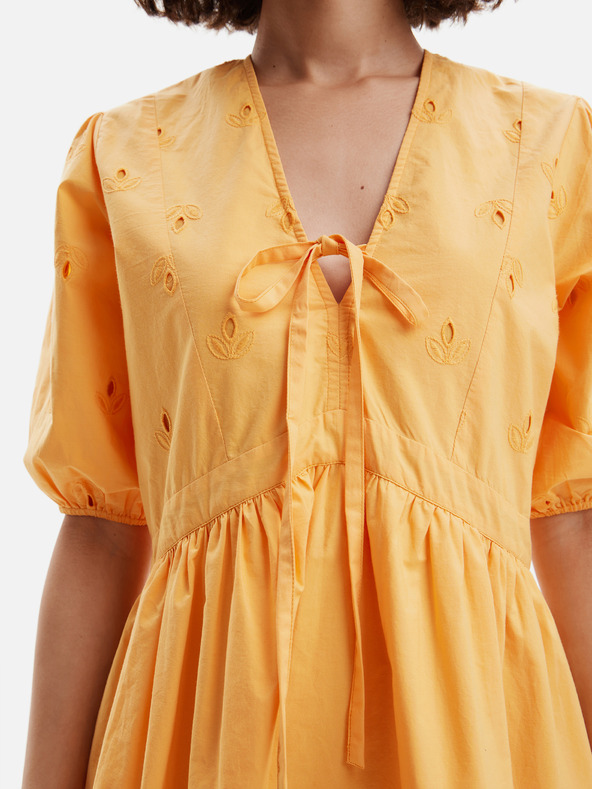 Desigual Mini abito Desigual Lombard arancione da donna