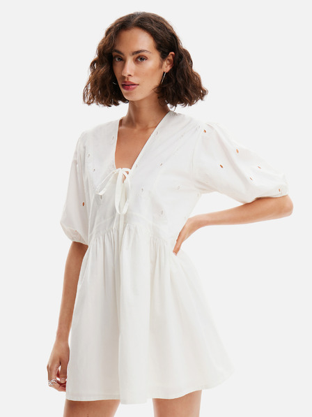 Desigual Mini abito Desigual Lombard bianco da donna