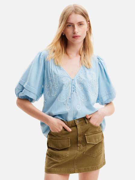 Desigual Desigual Camille Camicetta da donna azzurra