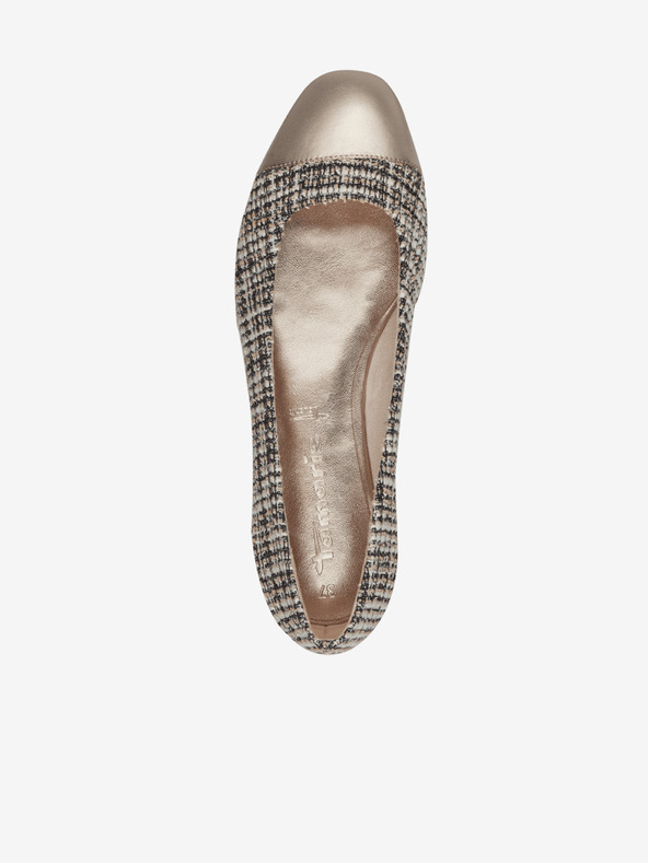 Tamaris Ballerine a fantasia da donna nere e marroni Tamaris