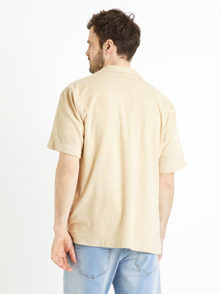 Celio Maglietta beige da uomo Celio Dabob