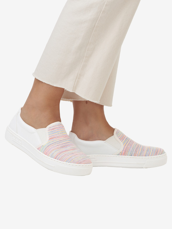 Rieker Scarpe slip on Rieker bianche da donna