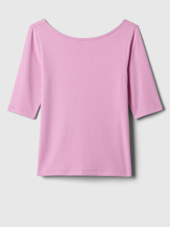 GAP Boat neck crop t-shirt GAP