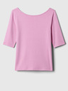 GAP Boat neck crop t-shirt GAP