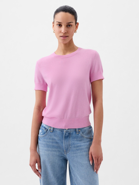 GAP Short crop CashSoft sweater GAP