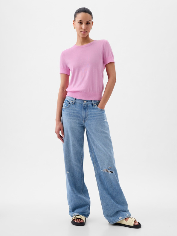 GAP Short crop CashSoft sweater GAP