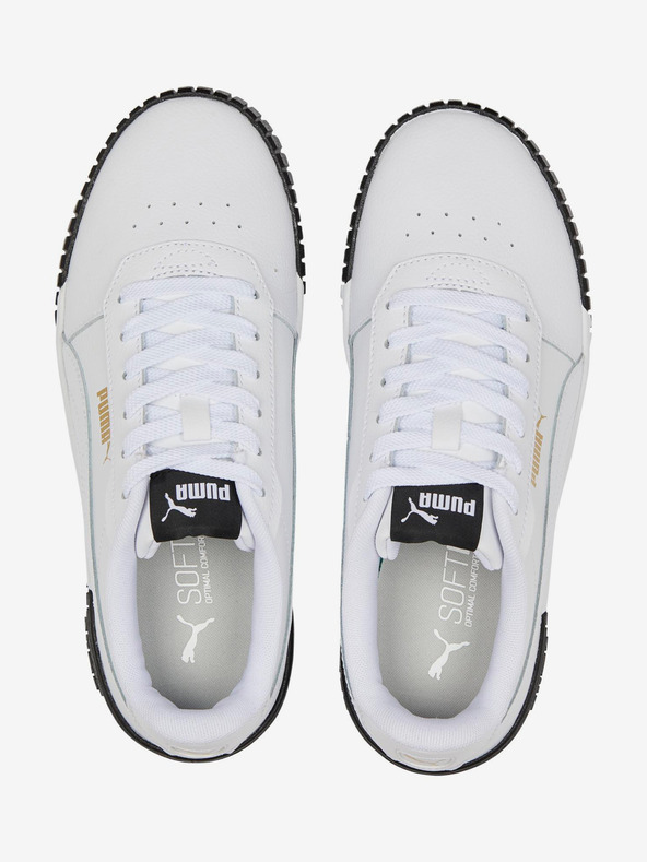 Puma Scarpe da ginnastica Puma Carina 2.0 in pelle bianca da donna