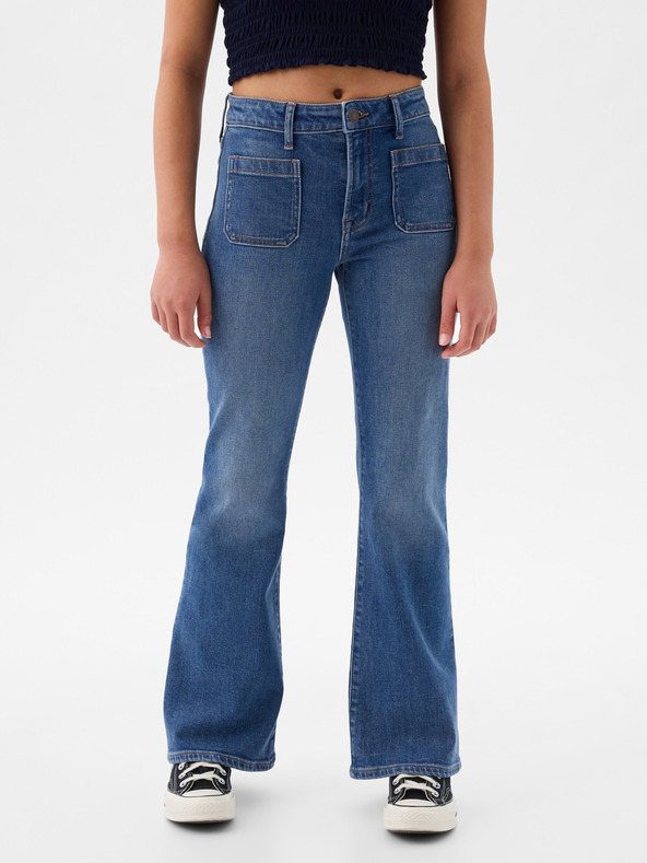 GAP Kids high rise flare jeans GAP