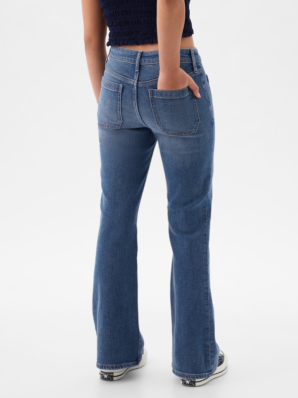 GAP Kids high rise flare jeans GAP