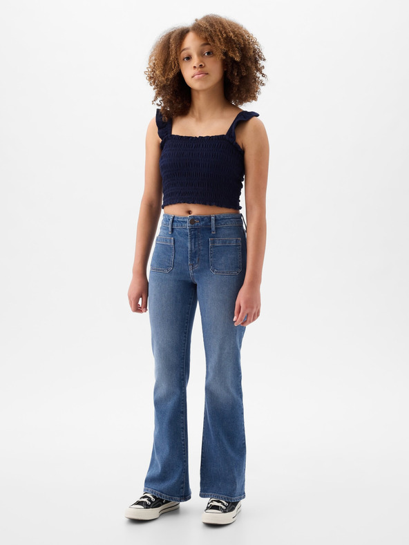 GAP Kids high rise flare jeans GAP