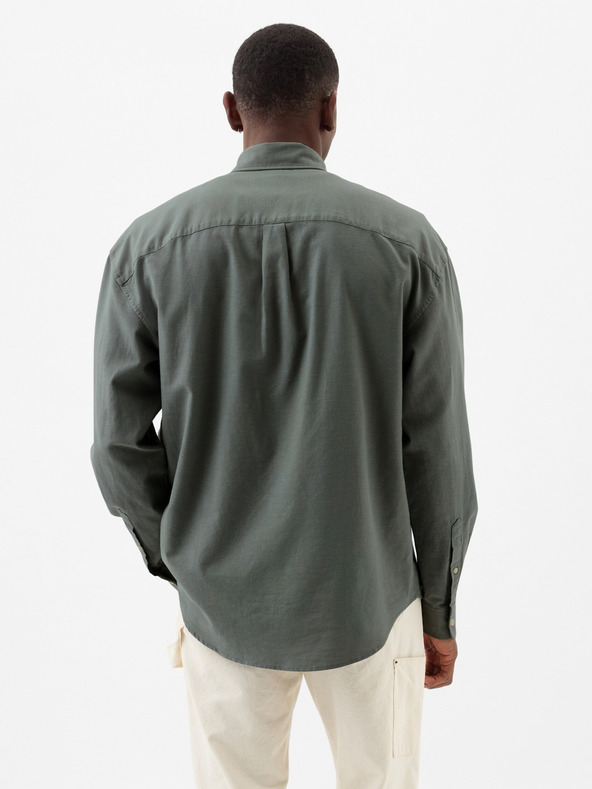 GAP Oversized logo oxford shirt GAP