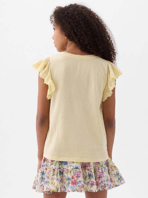 GAP Children's t-shirt with ruffles GAP