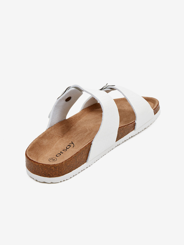 Orsay Pantofole da donna bianche ORSAY