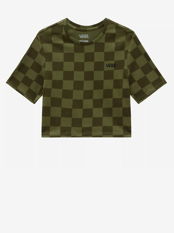 Vans Camicia a quadri verde da donna VANS Checker