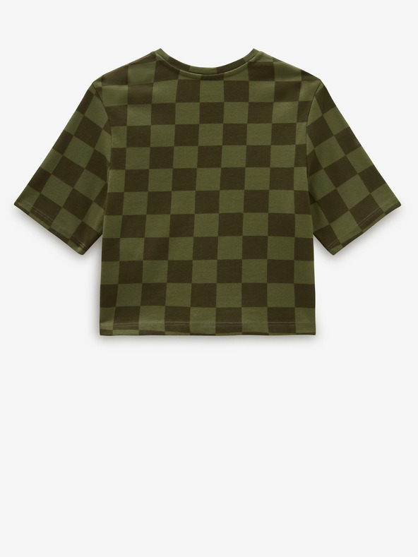Vans Camicia a quadri verde da donna VANS Checker
