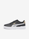 Puma Sneakers in pelle nera da donna Puma Carina 2.0 Metallic Shine