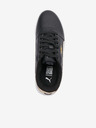 Puma Sneakers in pelle nera da donna Puma Carina 2.0 Metallic Shine