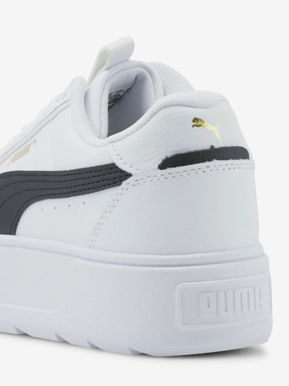 Puma Sneakers con plateau in pelle Karmen Rebelle Bianco Donna