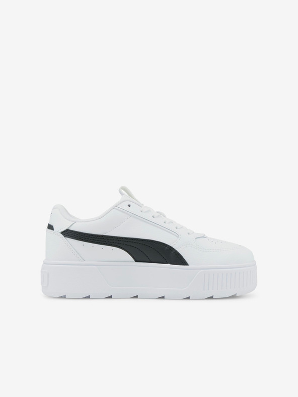 Puma Sneakers con plateau in pelle Karmen Rebelle Bianco Donna