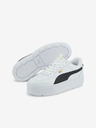 Puma Sneakers con plateau in pelle Karmen Rebelle Bianco Donna