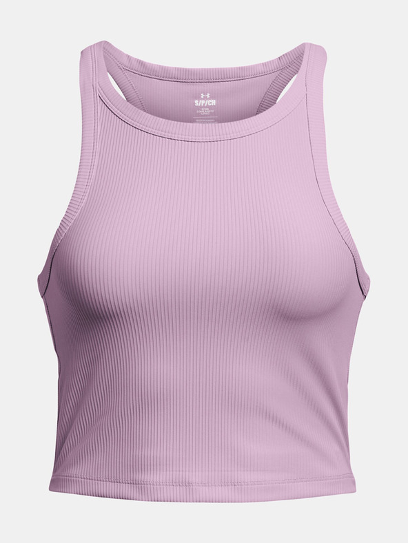 Under Armour Canotta Under Armour Meridian Rib Crop Donna