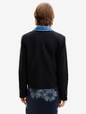 Desigual Giacca di jeans Desigual Wheeler nera e blu da donna