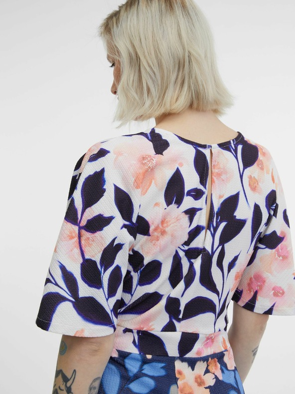 Orsay Tuta ORSAY blu scuro da donna a fiori