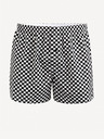 Celio Pantaloncini neri da uomo a fantasia Celio Giwodam