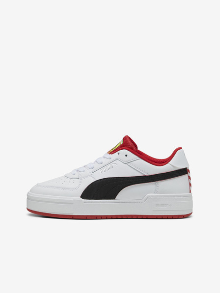Puma Scarpe da ginnastica in pelle bianca Puma Ferrari CA Pro
