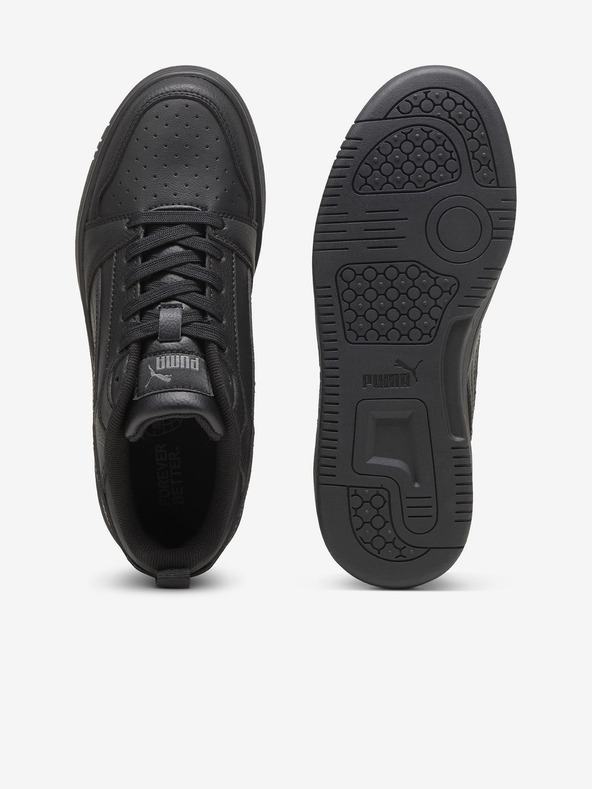 Puma Puma Rebound V6 Lo Jr Nero Scarpe da ginnastica per bambini